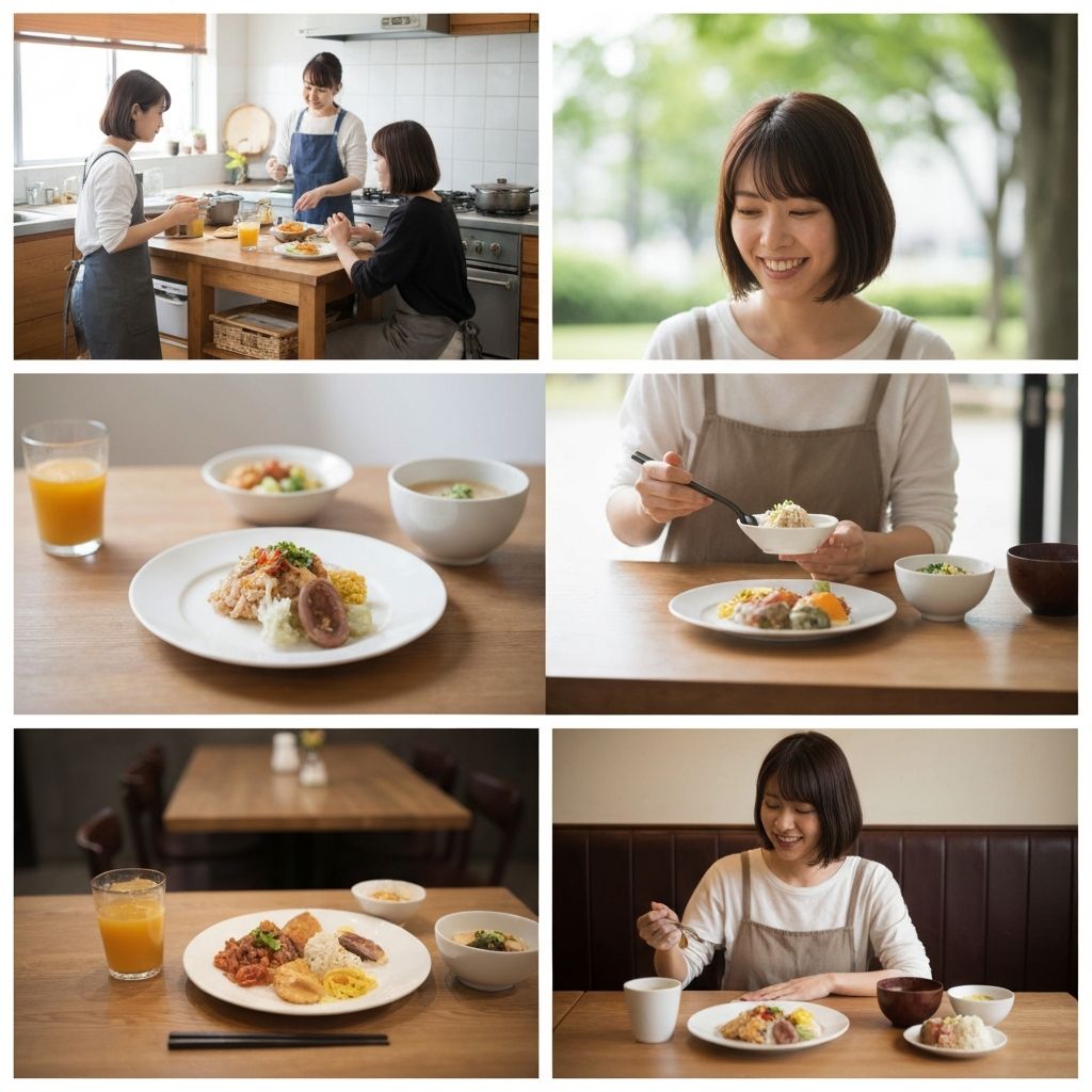 Daily meal timing and activities